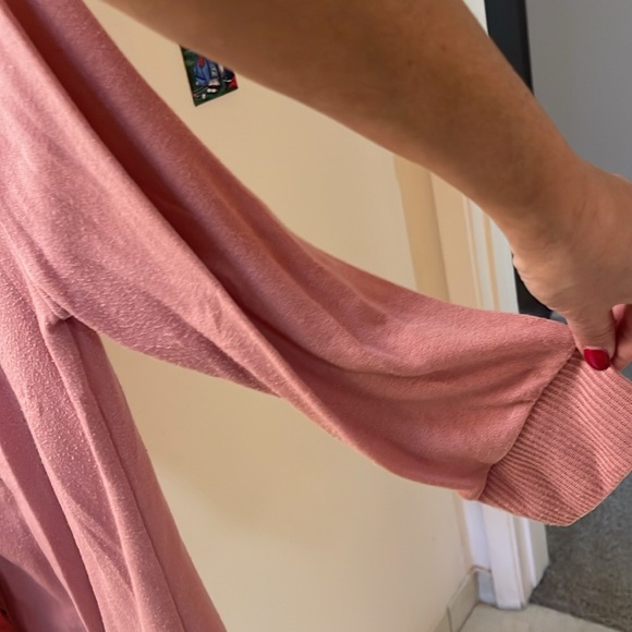 Pink Button Up Cardi - Picture 3 of 3